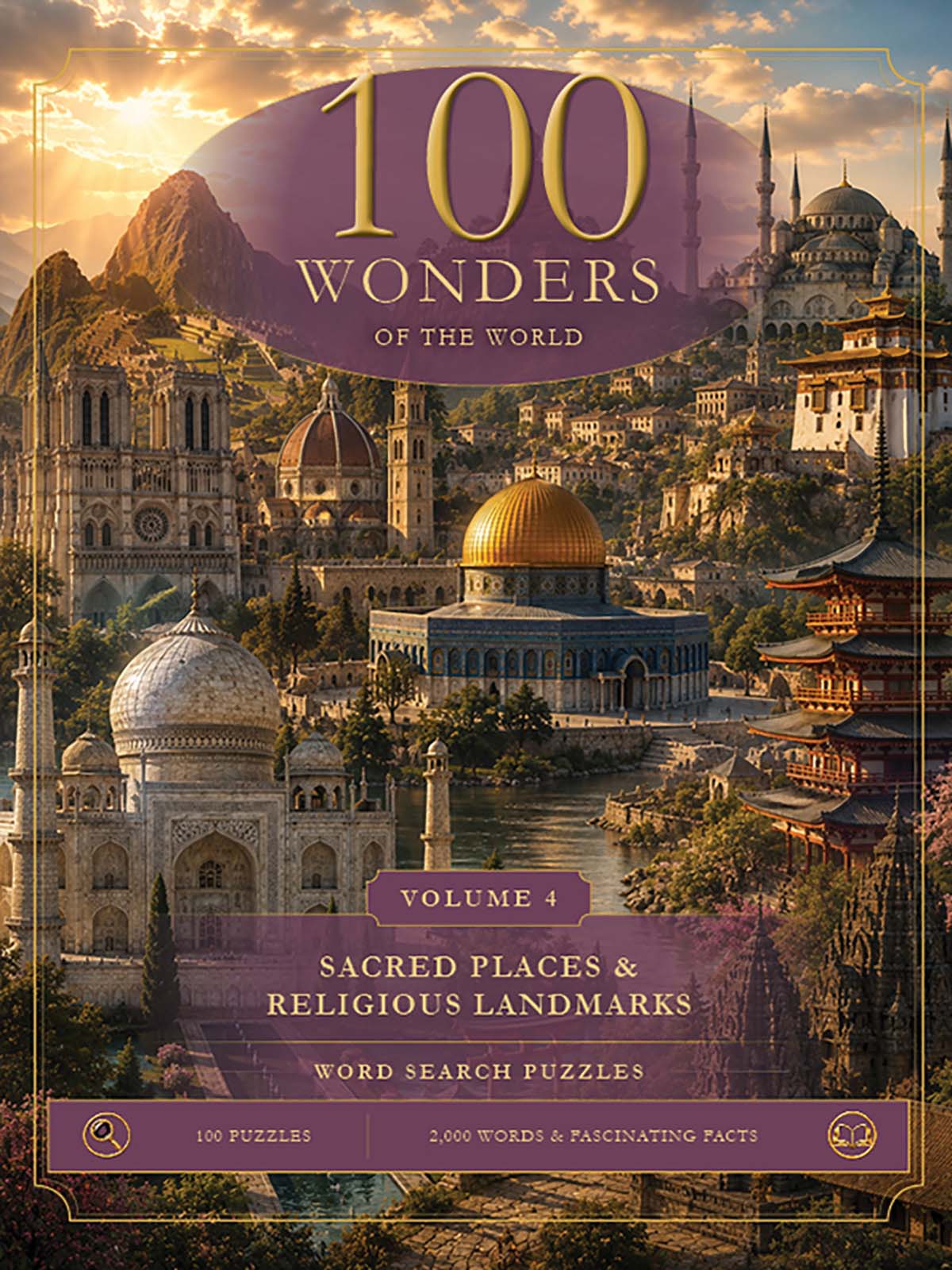 Cover of 100 Sacred Places & Religious Landmarks
